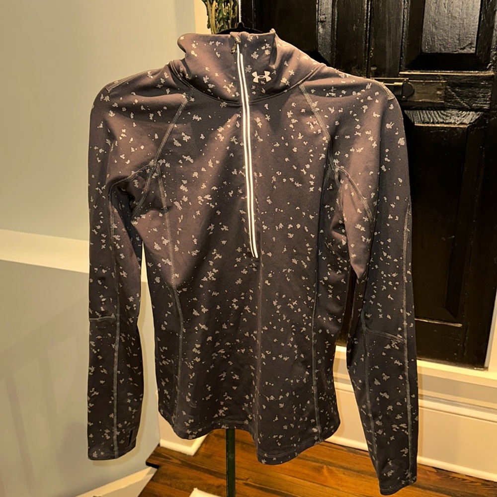 Under Armour Coldgear Infared technology half zip long sleeve shirt